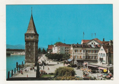 Alte ansichtskarte lindau im - -,