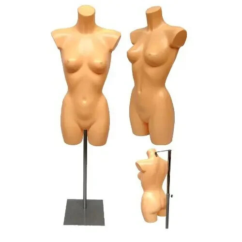 Creme buchse mannequin torso - mannequin,
