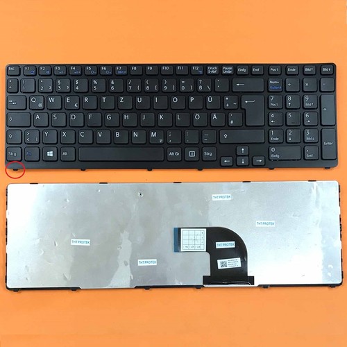 Schwarz tastatur ohne - de,