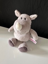 NICI Plüsch Nashorn Zoo Friends Wollnashorn ca 17 cm Plüsch Kuscheltier
