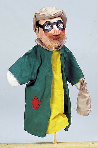Handpuppe räuber - handpuppe,