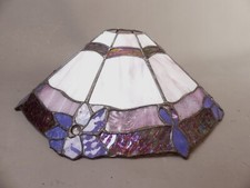 Tiffany Lampenschirm Glas mehrfarbig E 27 D 43 cm x H 14 cm
