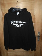 Herren Hoodie Kapuzen Sweatshirt Gr. M *** REEBOK CLASSIC *** schwarz Top Zust.