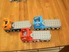Lego duplo lkw mit anhänger - lkw,