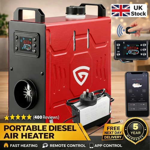 Diesel luftheizung 8kw - diesel, 12v/24v