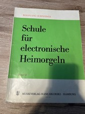 Schule für elektronische Heimorgel Band 2 - Schneider - ED 730b - Sikorski
