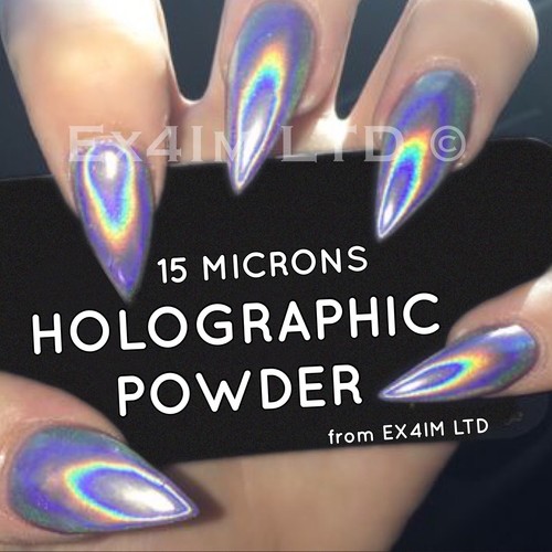 Holographic unicorn nail - holographic,