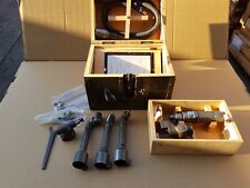 Profi Linde Druckluft Bohrmaschine  + Blechknabber + Winkelbohrköpfe  Bundeswehr