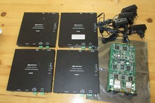 Crestron DigitalMedia DMCO-44 plus 4x DM-RMC-Scaler-S Videowall