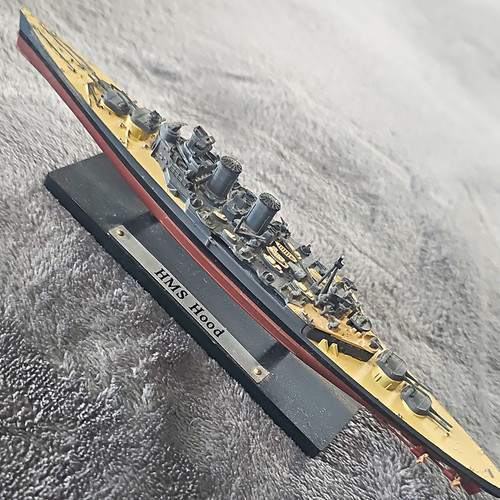 Hms hood schiffsmodell - hms,