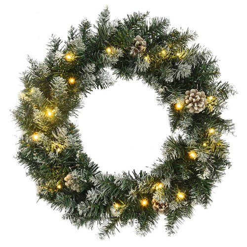 Künstlicher weihnachtskranz - künstlicher,