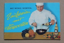 Mit wenig Worten "Zaubereien mit Verpoorten" Rezepte Sammlung ca. 60/70er Jahre