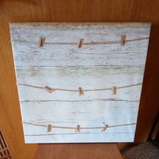 Wandboard Memoboard Fotowand Pinnwand - 50x50cm