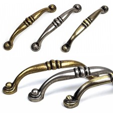 RETRO ANTIK Möbelgriff Möbelgriffe Beschläge Bogengriff Schubladengriff / U004