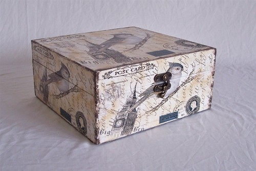 510 massivholz box leinenoptik - 510,