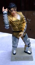 MICHAEL JACKSON FIGUR 21 CM  AUS POLYRESIN KUNSTHARZ  MASSIV SCHWER WIE STEIN 