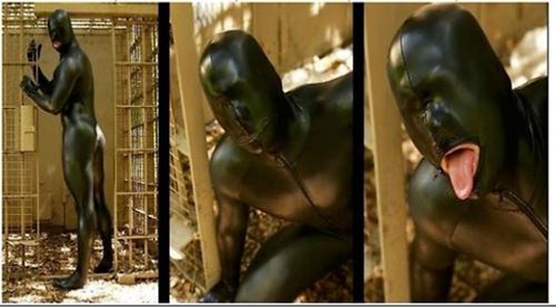 Latex jumpsuit rubber - latex,