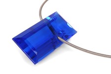 Niessing synthetischer Stein Schnur 750 Weißgold [BRORS 17214]