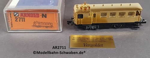 Arnold 2711 dampftriebwagen - n,