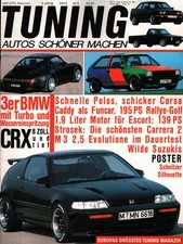 Zeitschrift TUNING #3 1990 BMW