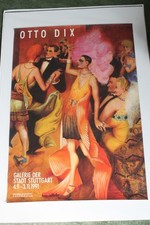 Otto Dix Ausstellungsplakat