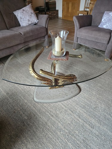 Couchtisch aus glas mit - couchtisch,