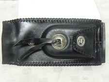 Harley-Davidson orig. Tankabdeckung Leder mit Tasche u. Concho,Softail Evo 84-99