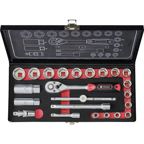 Toolcraft steckschlüsselsatz - toolcraft,