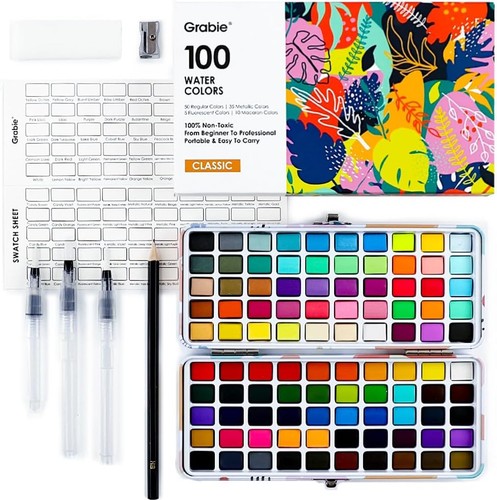 Aquarellfarben set 100 farben - set,