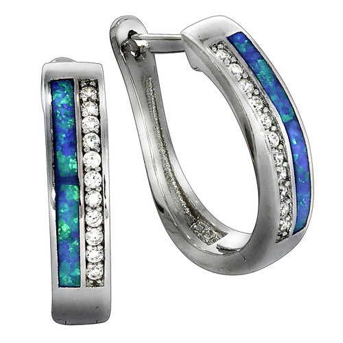 Creolen 925 sterling silber - creolen,