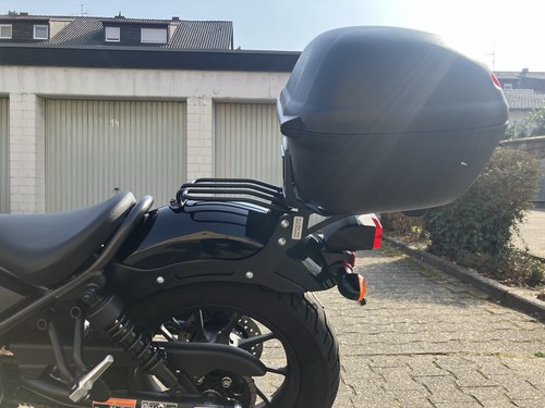 Neuwertiges topcase hepco und - topcase,