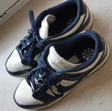 Nike Sportswear DUNK LOW - Sneaker, Blau/weiß, Größe EU41