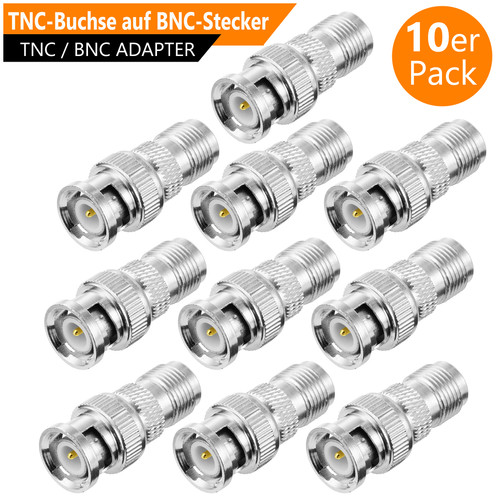 10x tnc buchse auf - 10x,