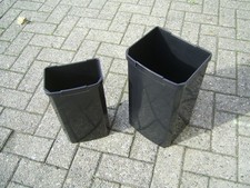 2 Ersatzeimer Eimer für Curver Duo Mülleimer Einsatz Mülltrenner Treteimer