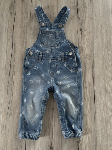 Latzhose jeans sterne gr - h&m,