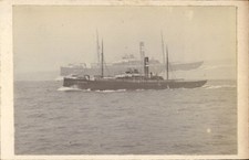 Foto Dampfschiff, auf See