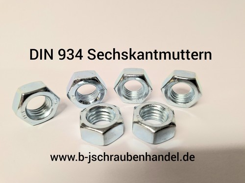 Sechskantmuttern muttern din - sechskantmuttern,