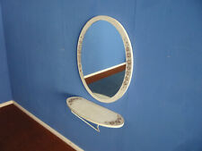 Shabby Chic Mosaik Wandspiegel & Konsole 60er DESIGN