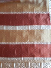 Schiebegardinen, 4 Stück, gestreift & transparent, ca 225*57 cm, OHNE Zubehör