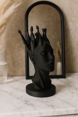 Crowned silence büste - büste, –