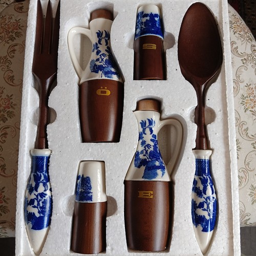 Vintage salat set 70er - vintage,