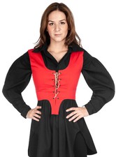 Schnürmieder rot - Vielseitig