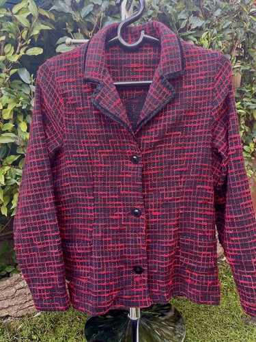 Bouclé blazer jacke - blazer, 38