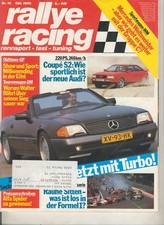 rallye racing 90 10 Okt 1990 @@  300 SL Biturbo  Audi Coupe S2 Alfa Romeo 164 QV