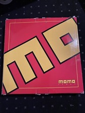 Momo Leder Sportlenkrad Millenium EVO 320mm schwarz silber steering wheel volant