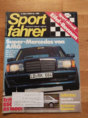 Sportfahrer 1982 ford rs - ford,
