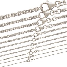 Ankerkette rund Halskette  925