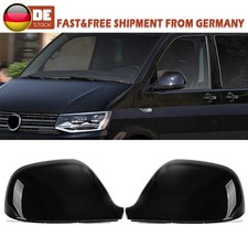 Spiegelkappen Spiegel Abdeckung Schwarz Für VW Für Amarok Transporter T5 T6 T5.1