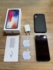 iPhone X (10), 64 GB, 82% Akku, Space Grey, Ohne Simlock, FaceID Defekt!