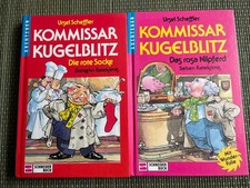 2 Bücher/Ursel Scheffler“Kommissar Kugelblitz „